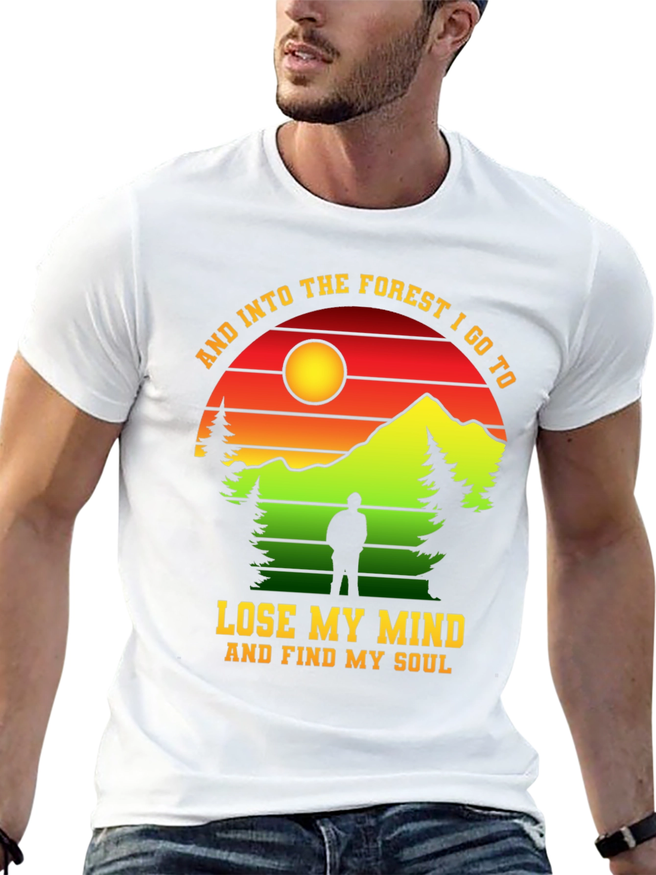 Forest Graphic T-Shirt: Lose My Mind Find My Soul