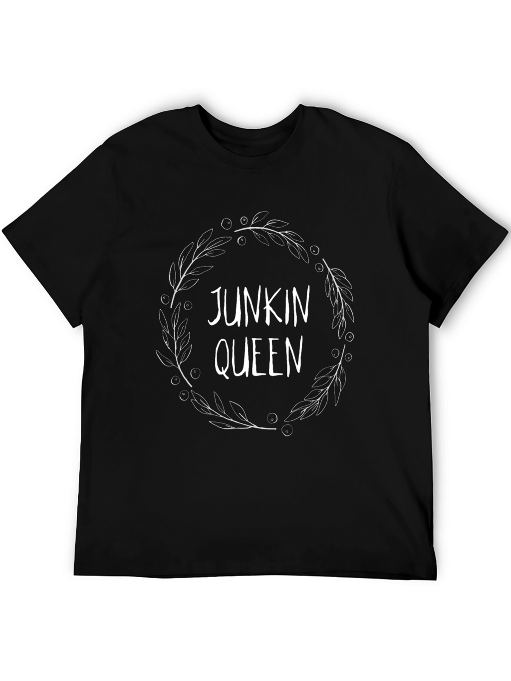 Junkin Queen Black Graphic Tee