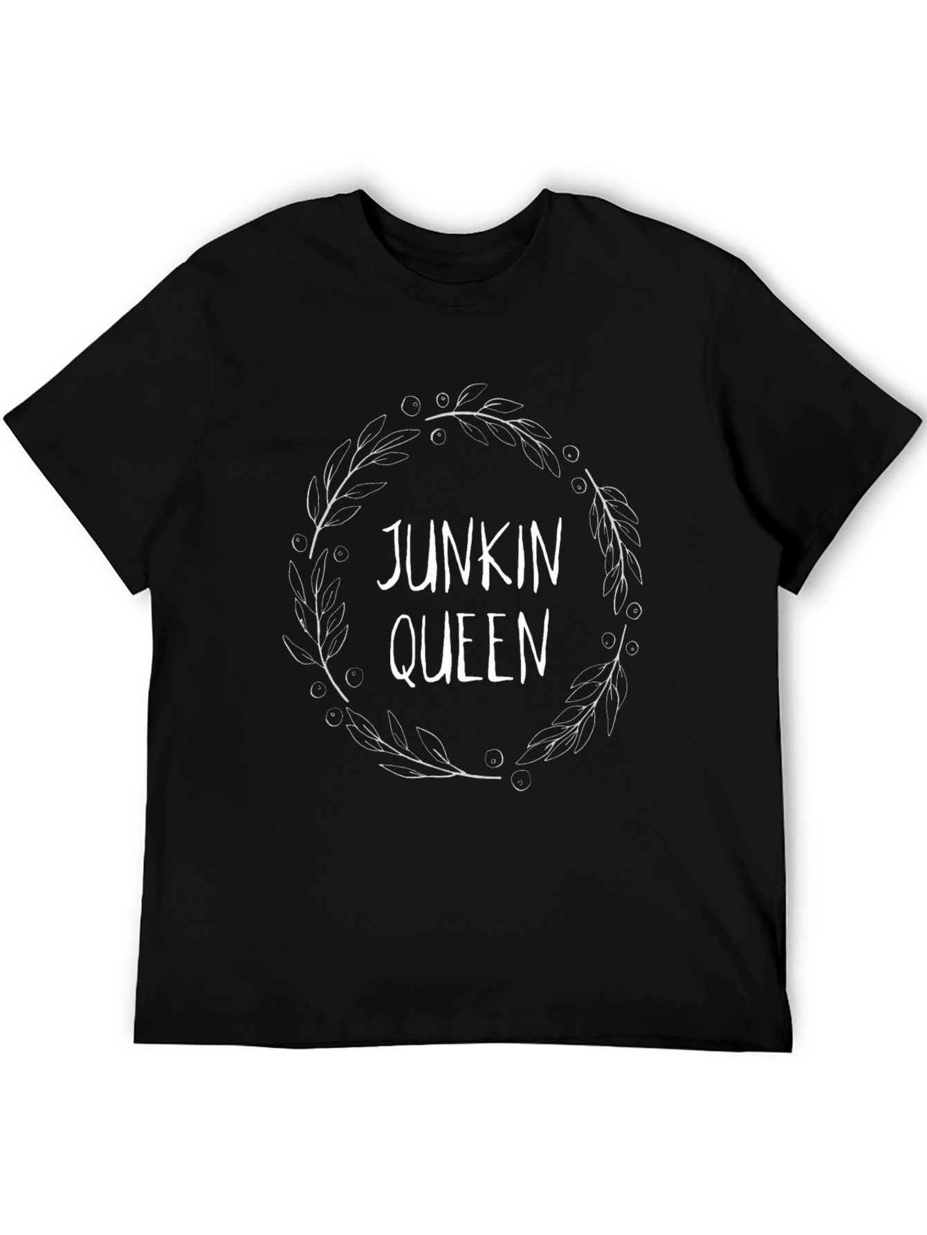 Junkin Queen Black Graphic Tee