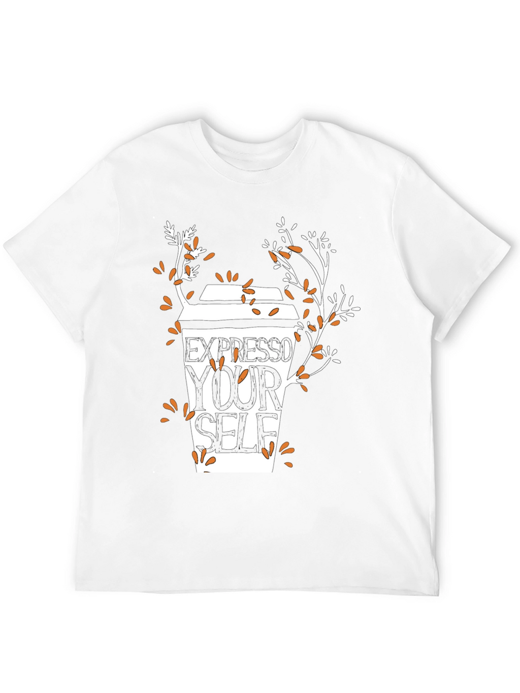 Expresso Yourself Black Graphic Tee