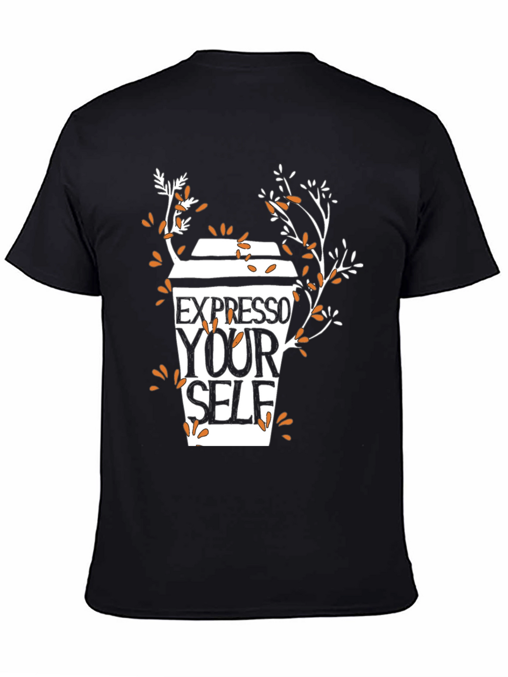 Expresso Yourself Black Graphic Tee
