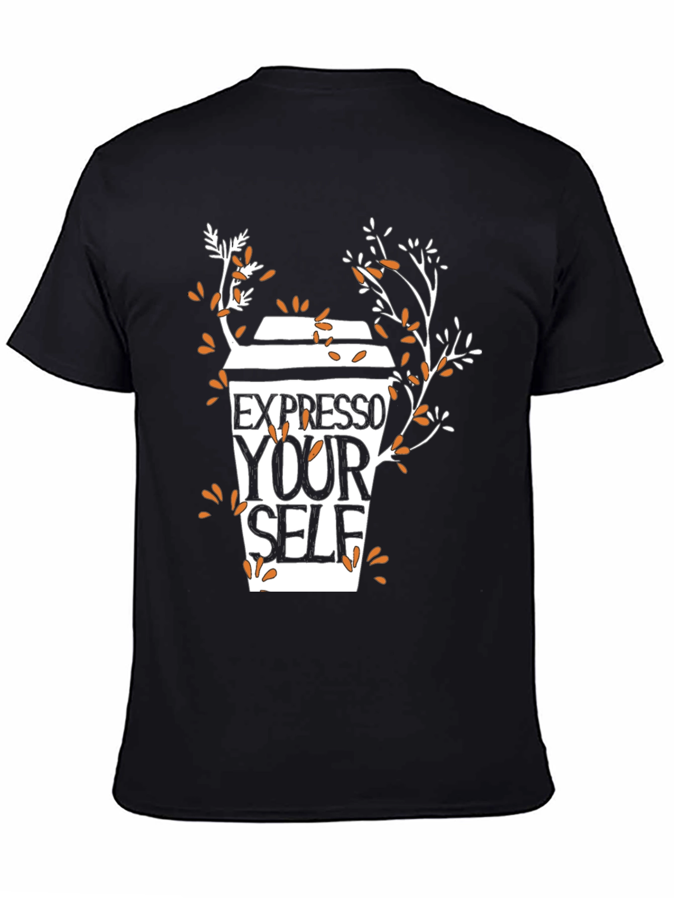Expresso Yourself Black Graphic Tee