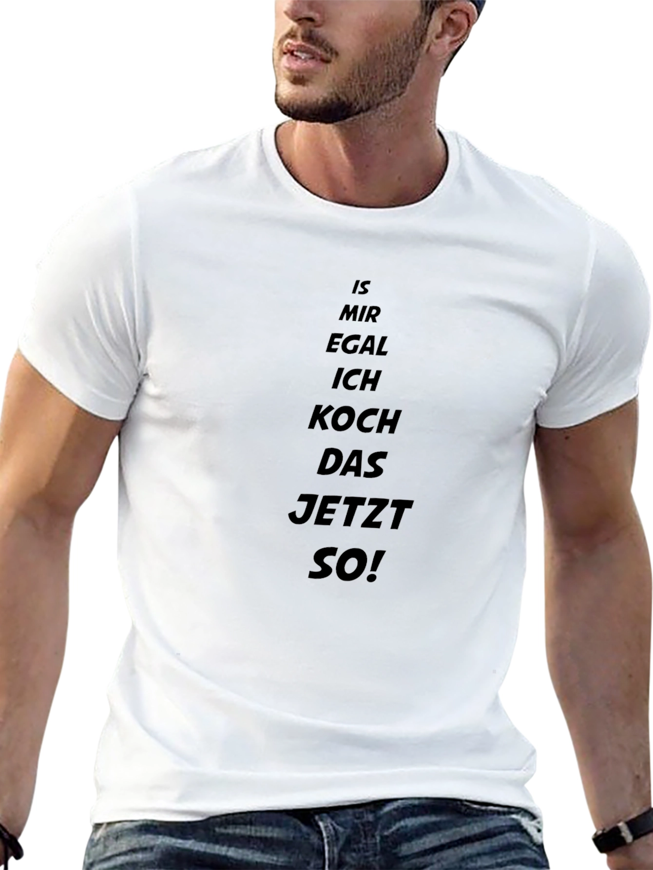 Funny German Chef T-Shirt - Egal Ich Koch Das Jetzt So!