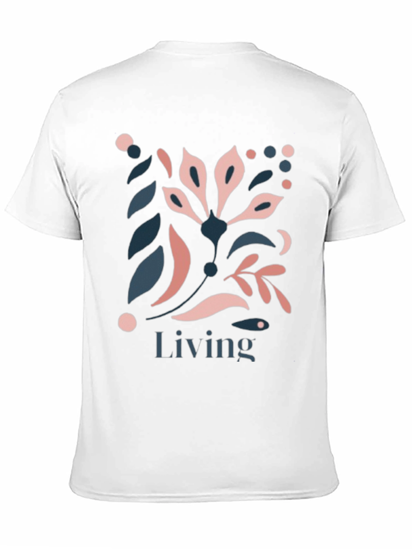 Living Floral Graphic Tee - Stylish Comfort