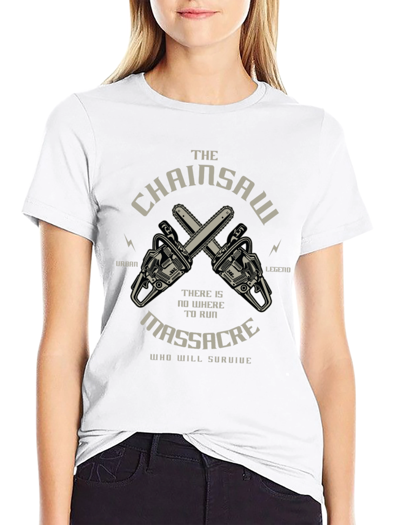 Chainsaw Massacre Graphic Tee - Urban Legend Shirt