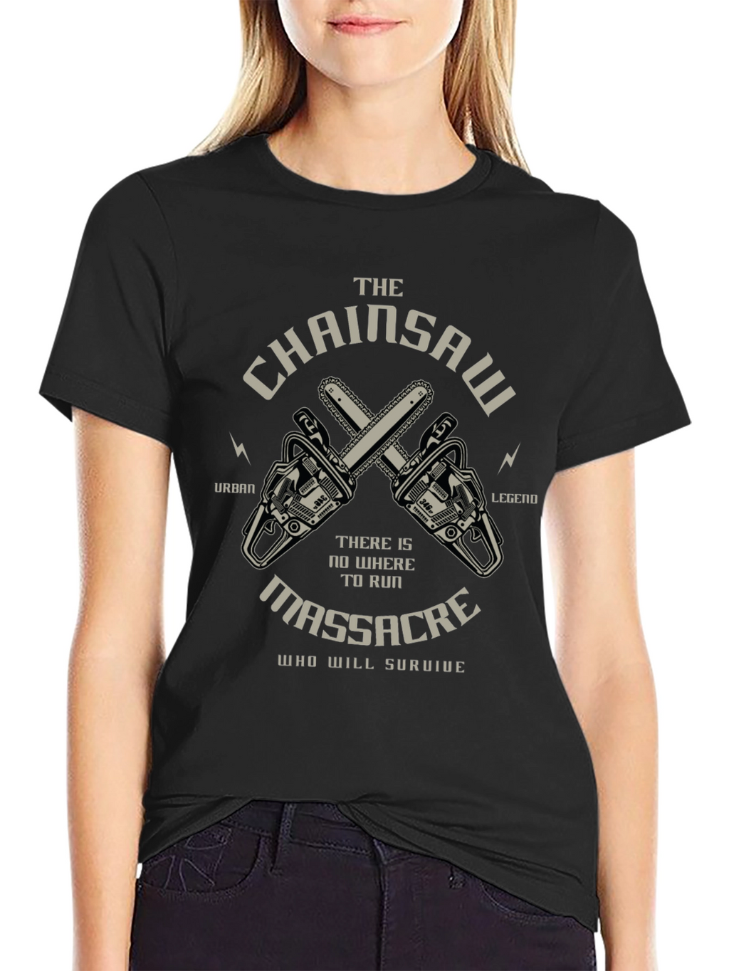 Chainsaw Massacre Graphic Tee - Urban Legend Shirt