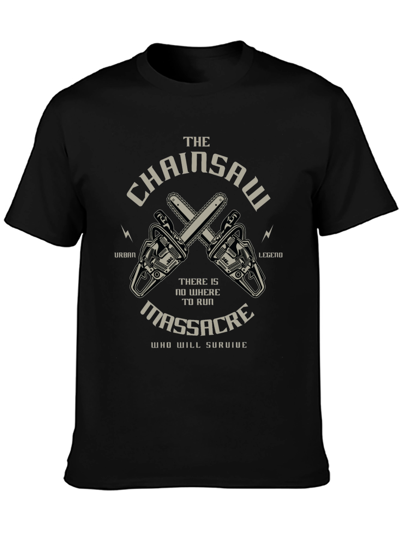 Chainsaw Massacre Graphic Tee - Urban Legend Shirt