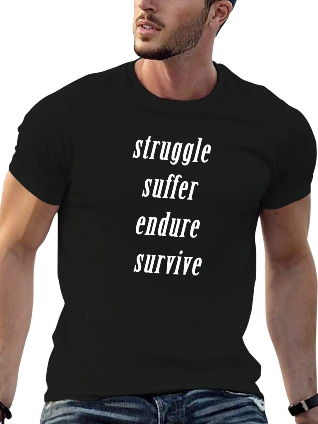 Struggle Suffer Endure Survive Graphic Tee