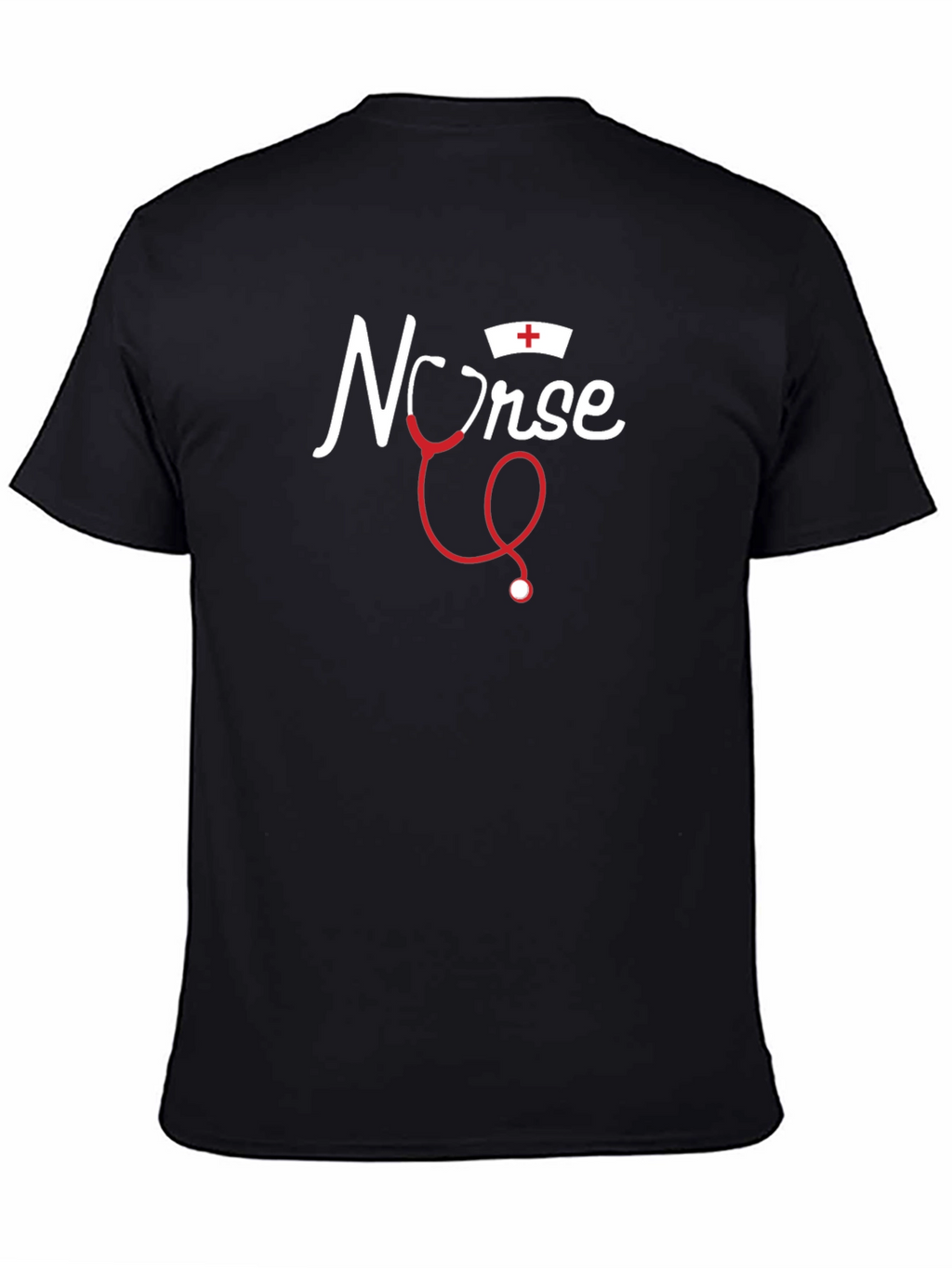 Nurse T-Shirt - Stethoscope Design Medical Apparel