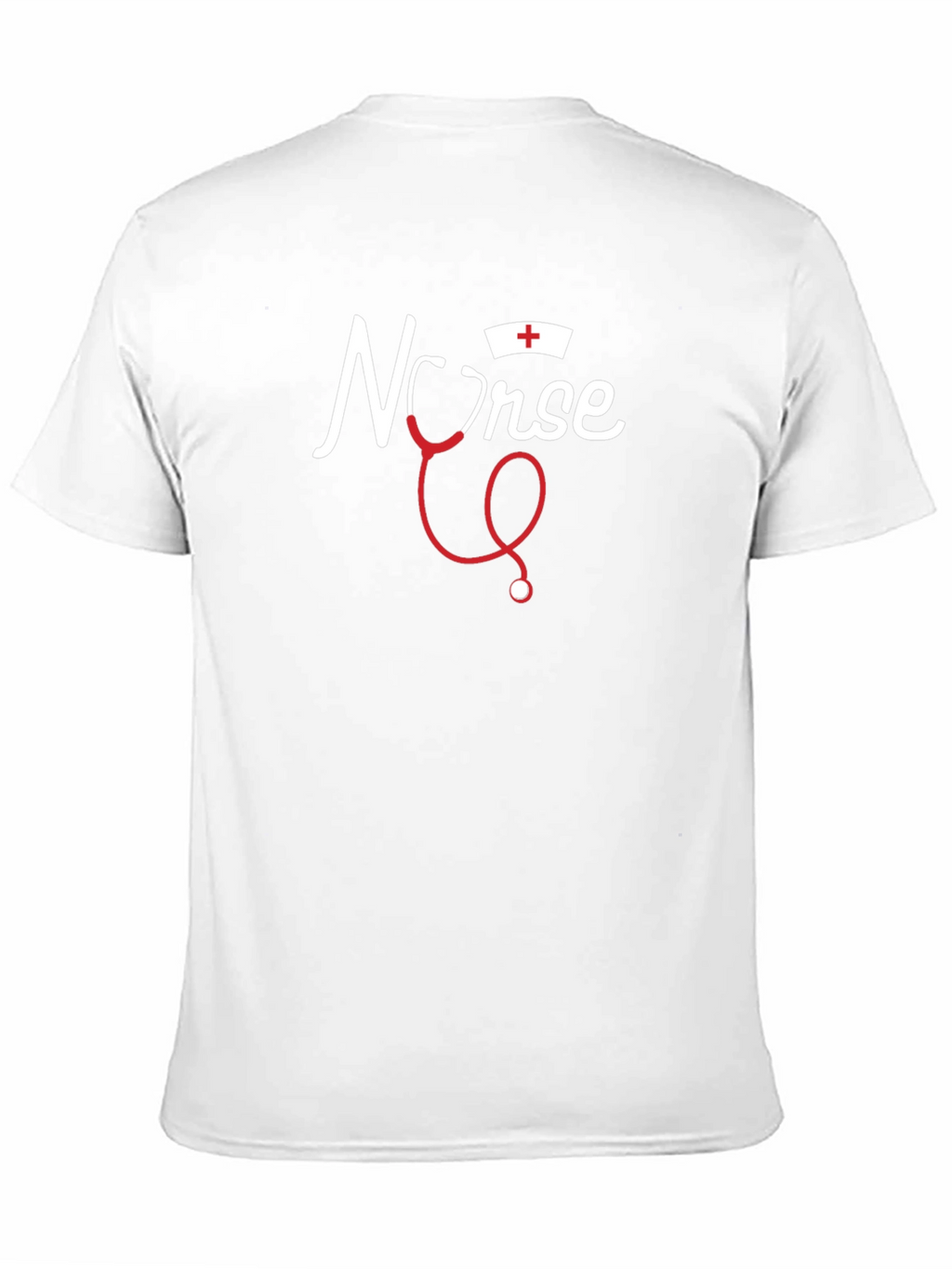 Nurse T-Shirt - Stethoscope Design Medical Apparel