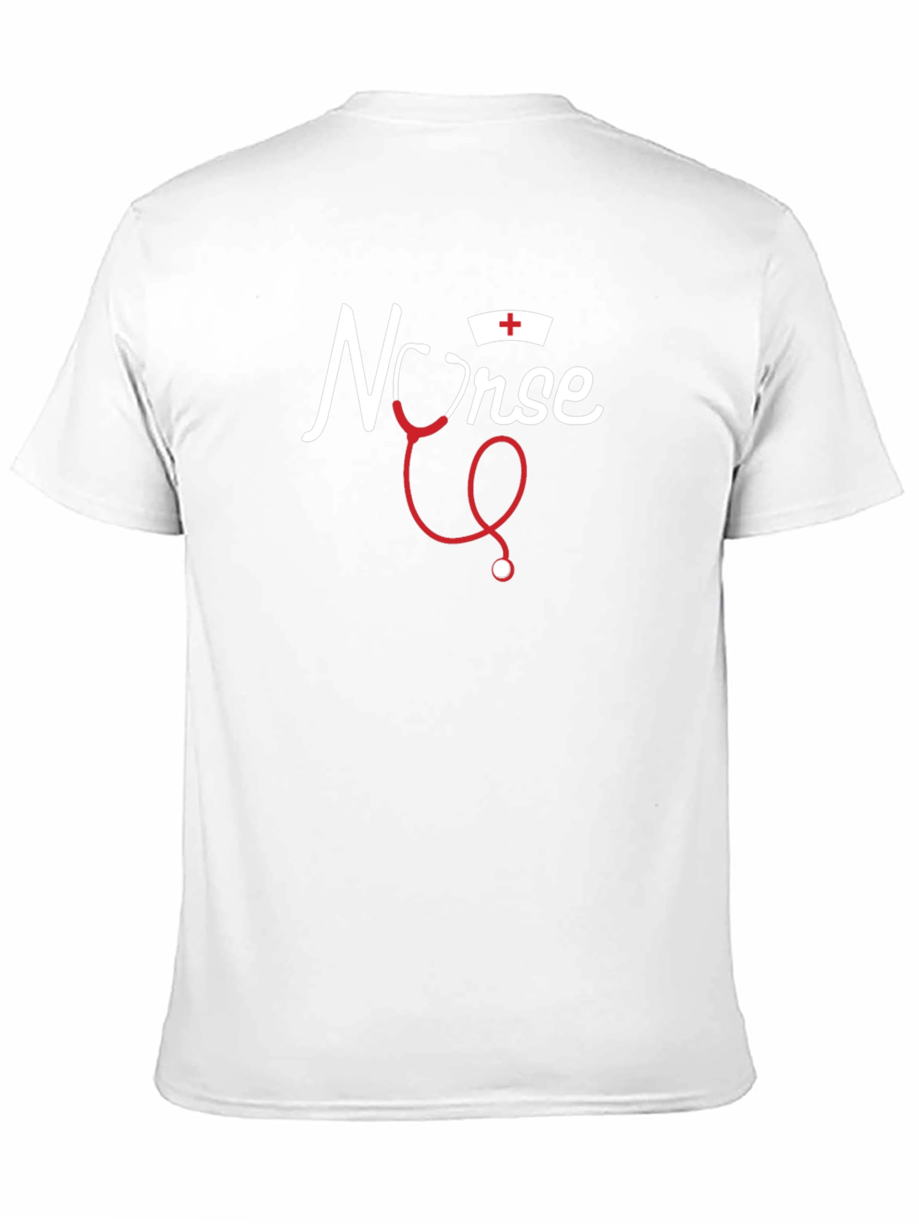 Nurse T-Shirt - Stethoscope Design Medical Apparel