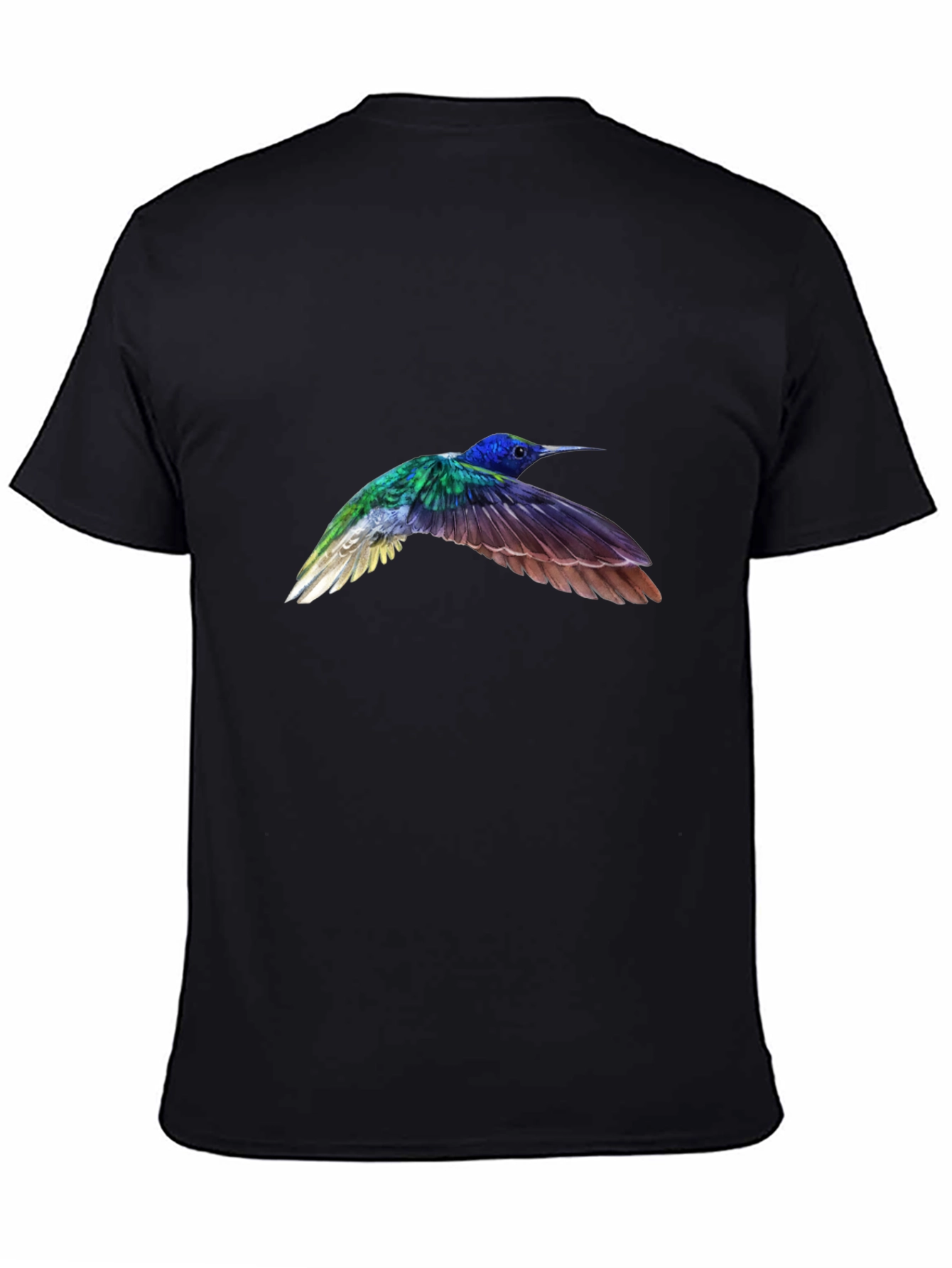 Hummingbird Graphic Black T-Shirt