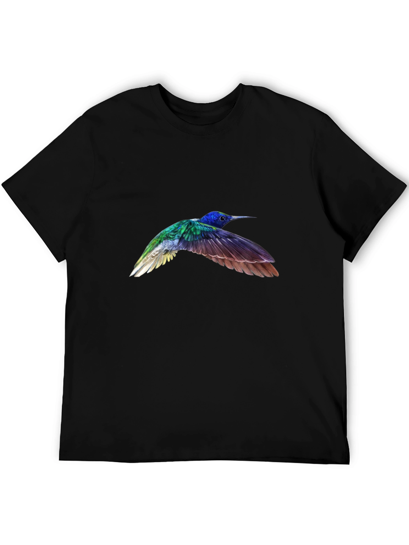 Hummingbird Graphic Black T-Shirt