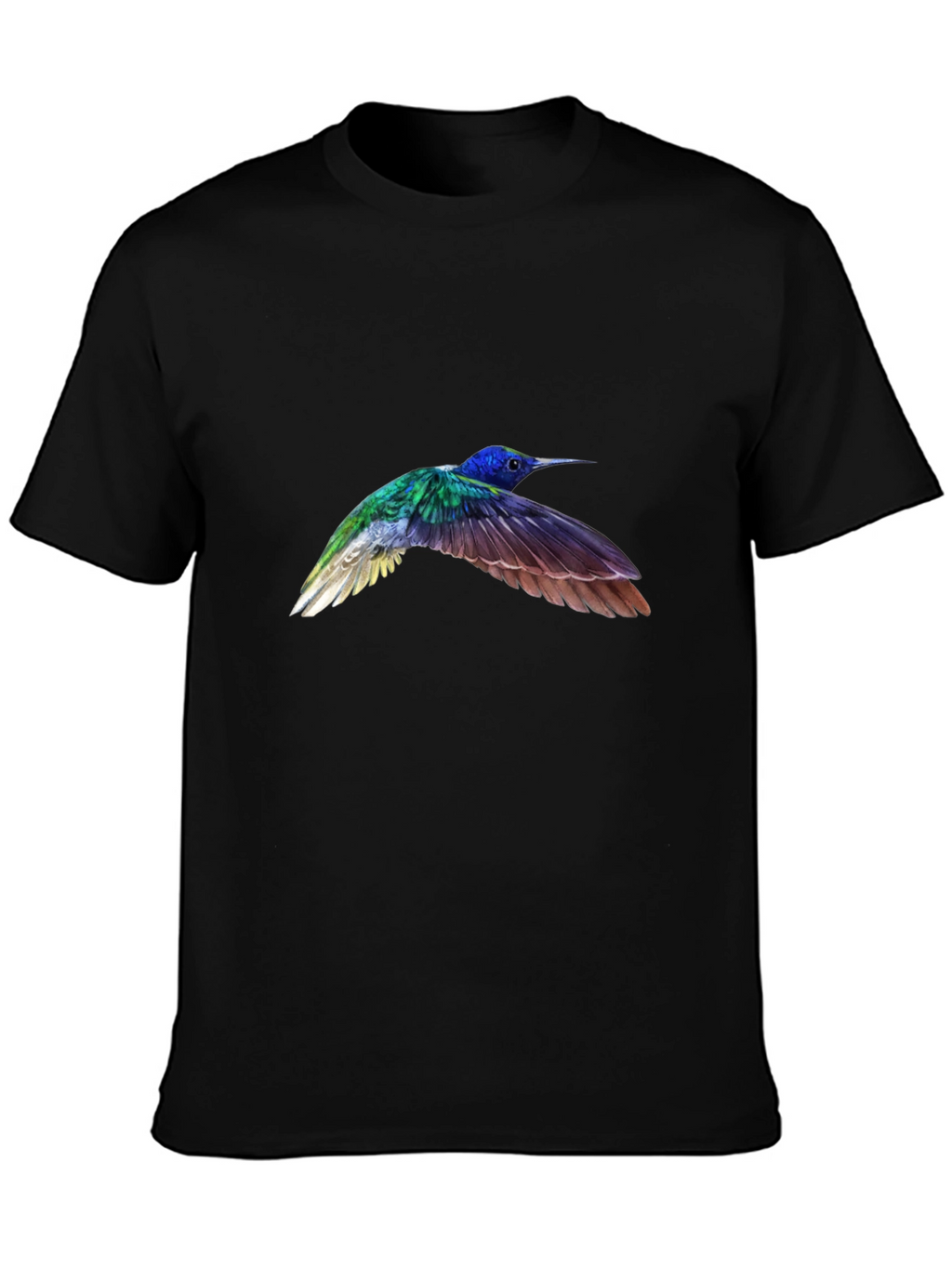 Hummingbird Graphic Black T-Shirt