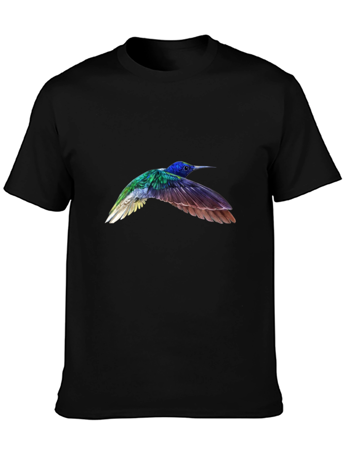 Hummingbird Graphic Black T-Shirt