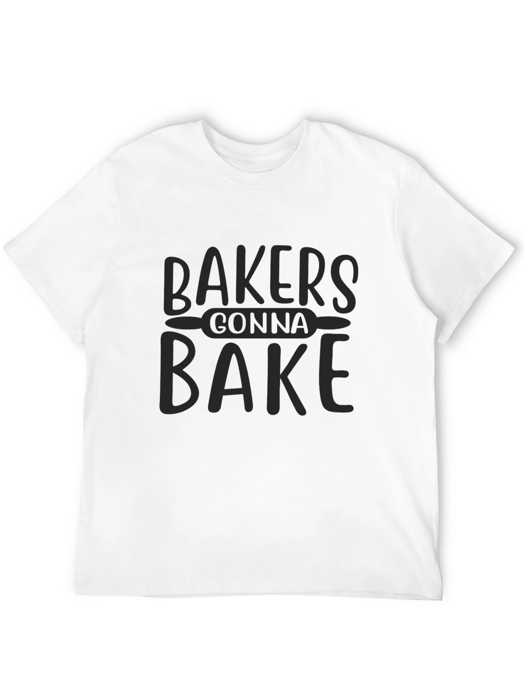 Bakers Gonna Bake Black Crewneck T-Shirt