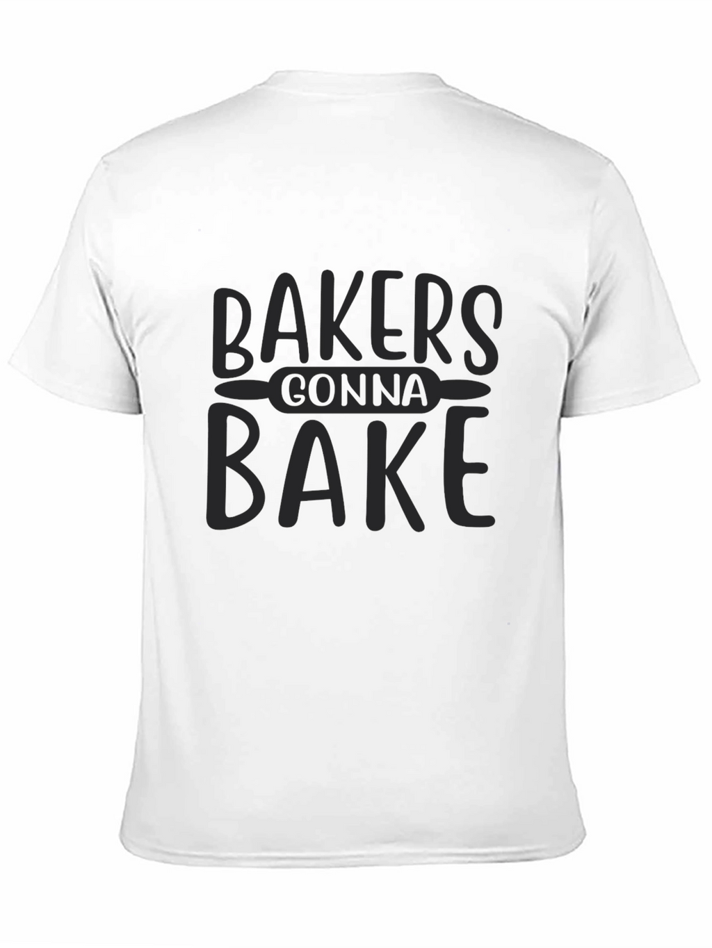 Bakers Gonna Bake Black Crewneck T-Shirt