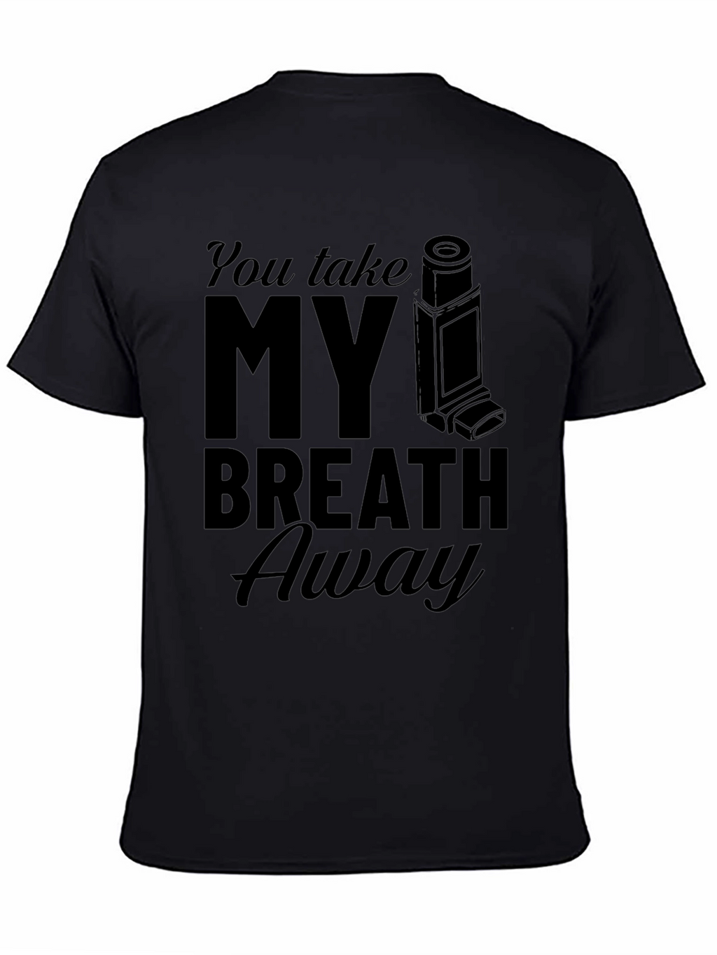 Breath Away Inhaler Graphic T-Shirt