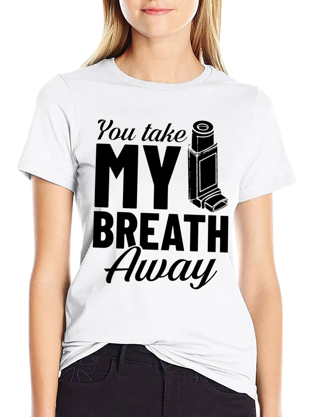 Breath Away Inhaler Graphic T-Shirt