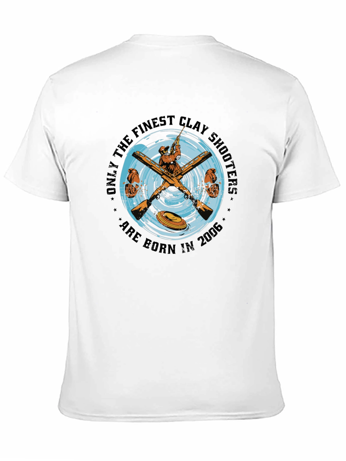 Finest Clay Shooters Born in 2006 - Black T-Shirt