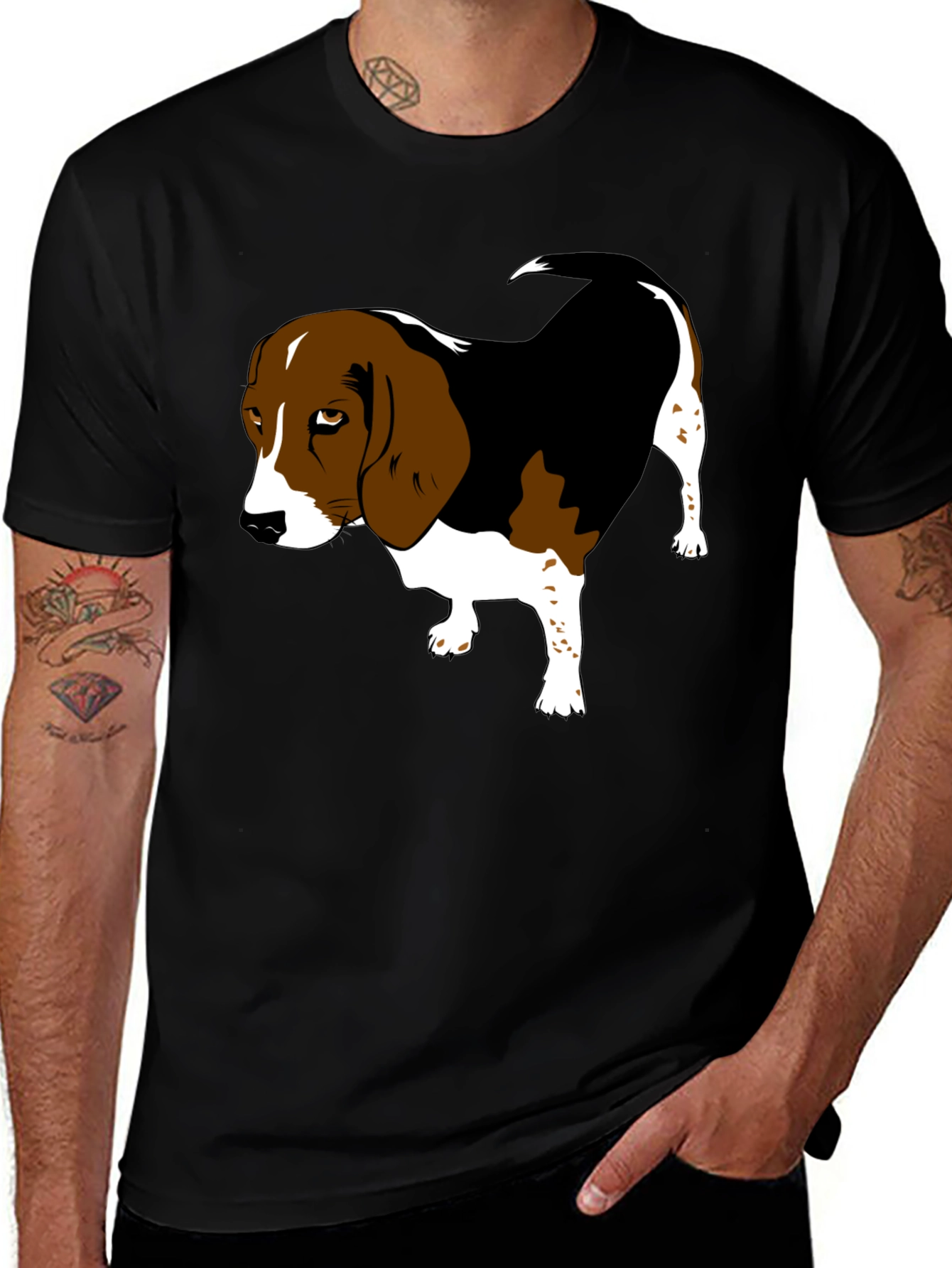 Dog Breed Graphic T-Shirt