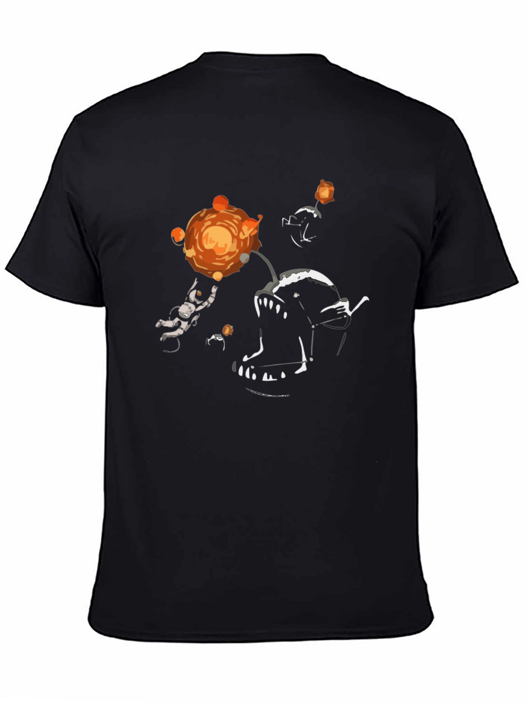 Astronaut Anglerfish Graphic Tee