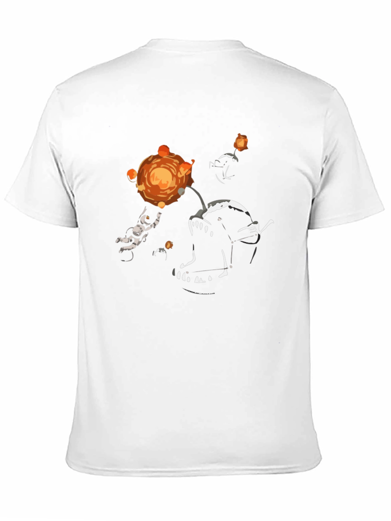 Astronaut Anglerfish Graphic Tee
