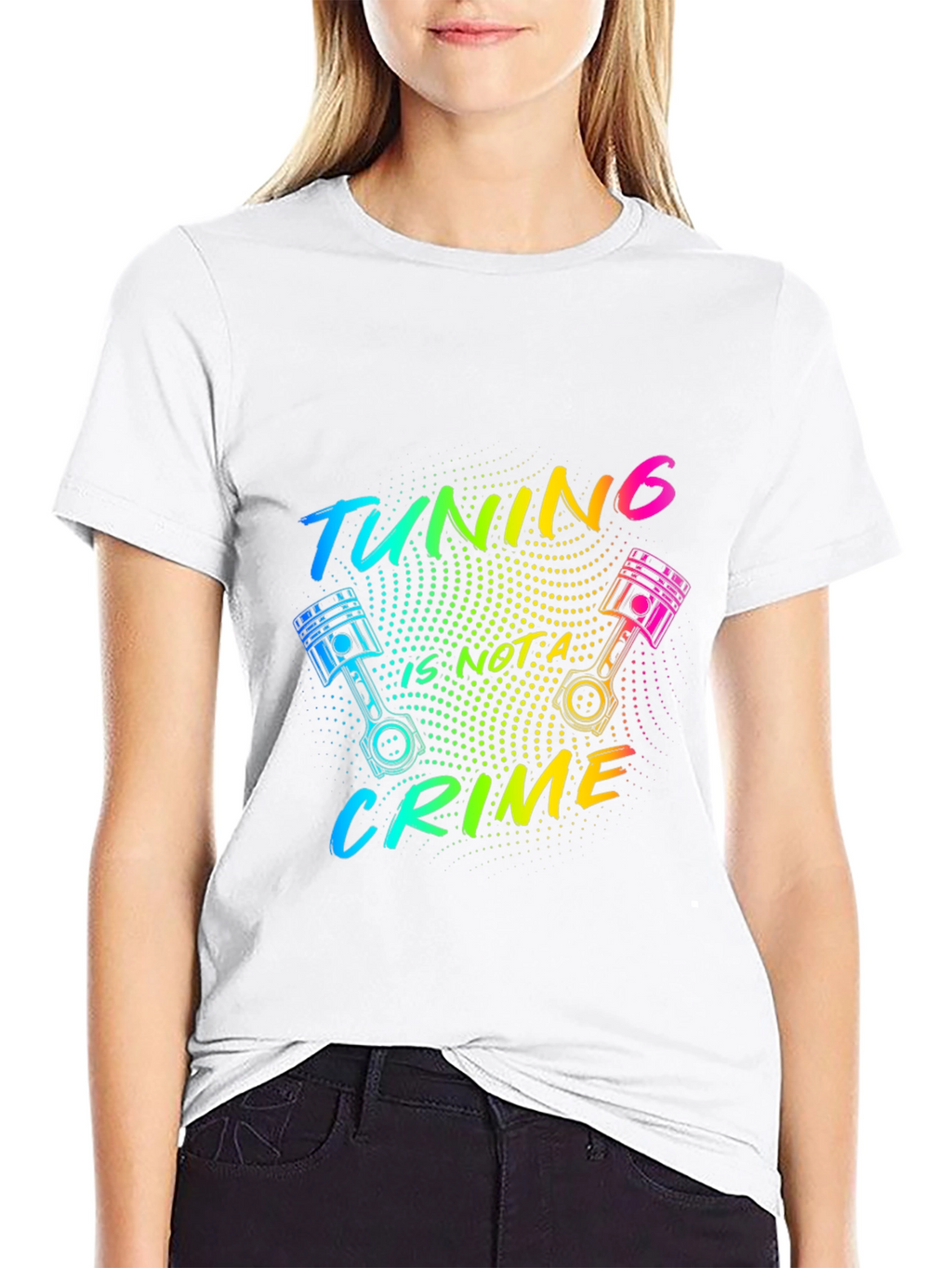 Tuning Is Not A Crime Graphic Tee