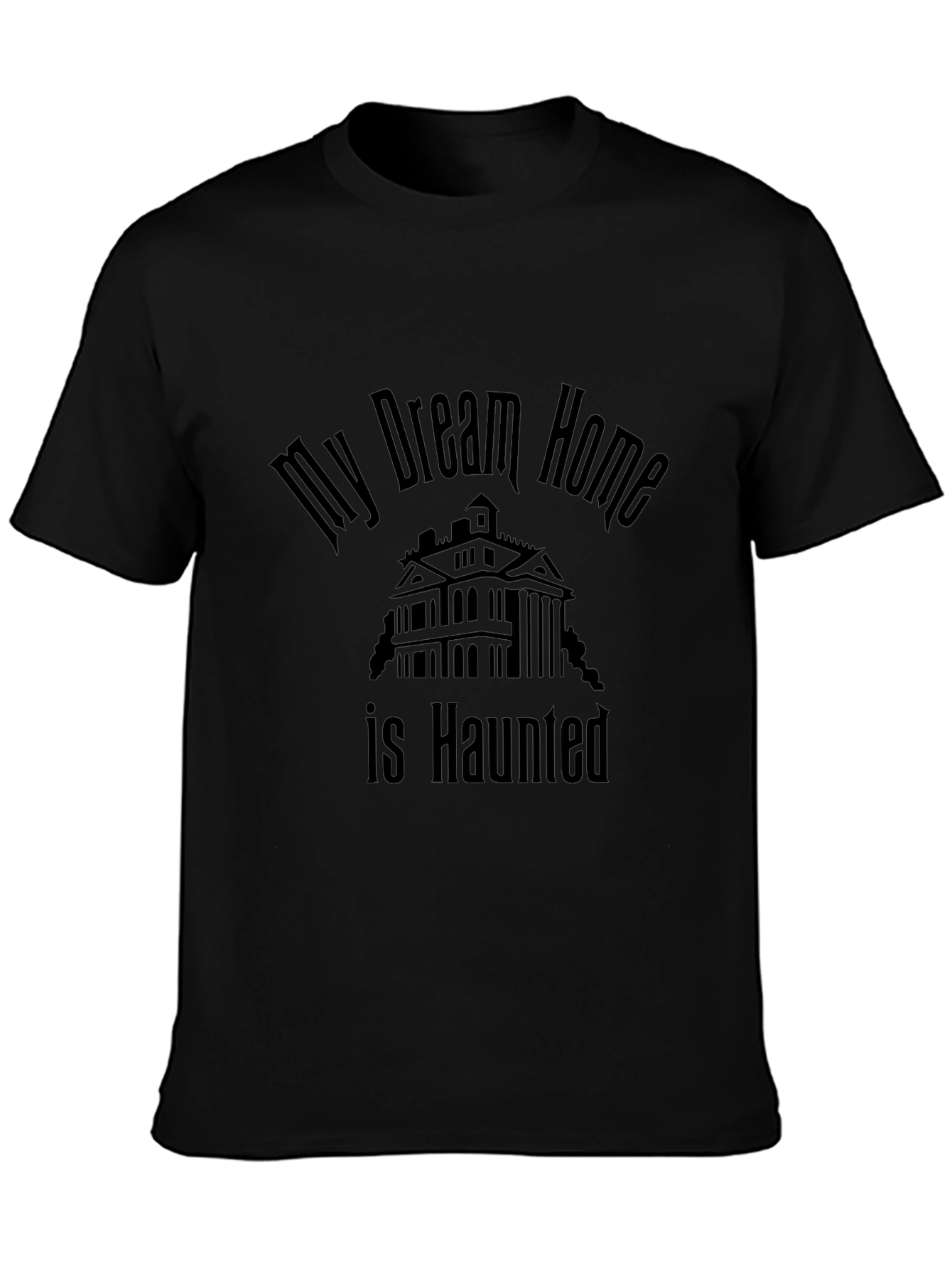 Haunted Home Graphic T-Shirt