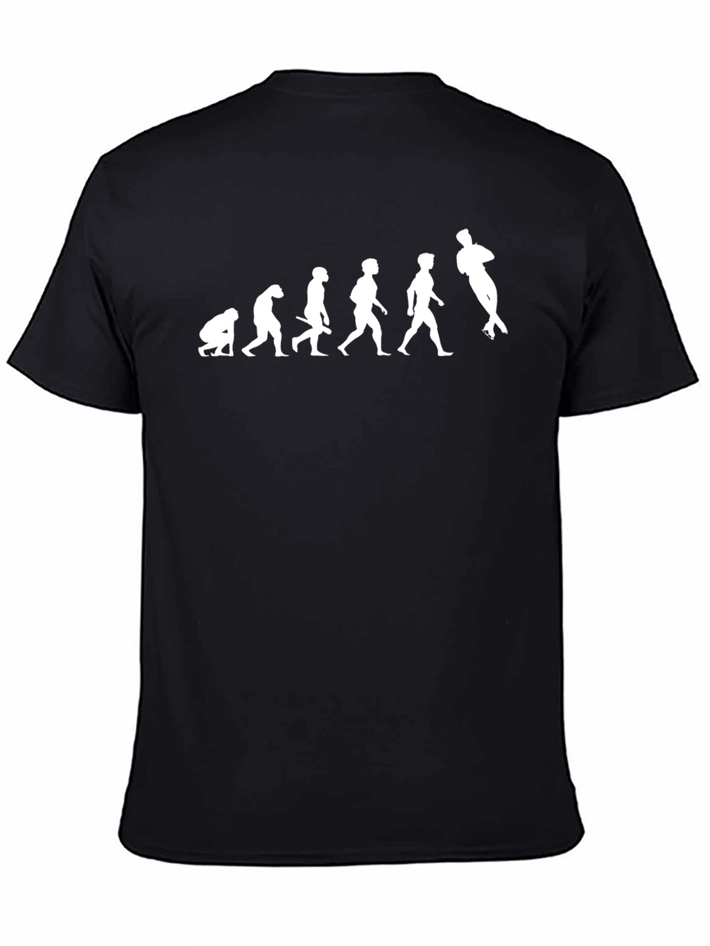 Evolution Rugby T-Shirt - Black Cotton Tee