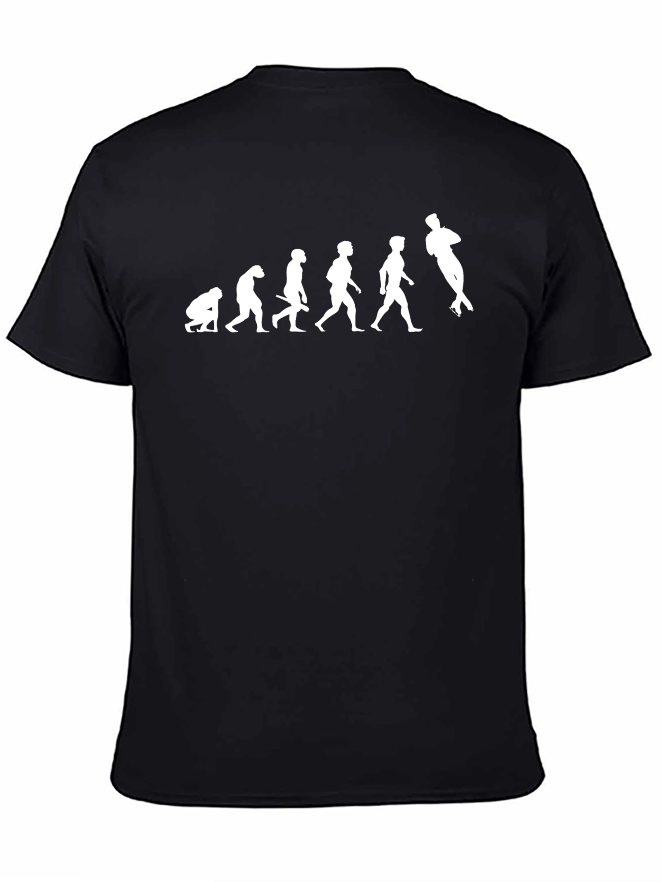 Evolution Rugby T-Shirt - Black Cotton Tee
