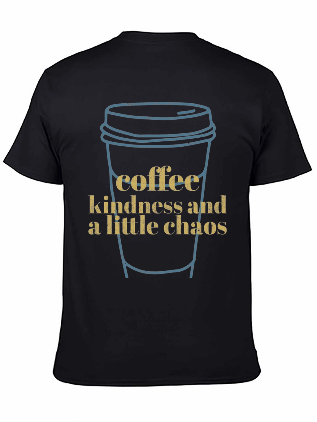 Coffee Kindness Chaos Graphic Tee