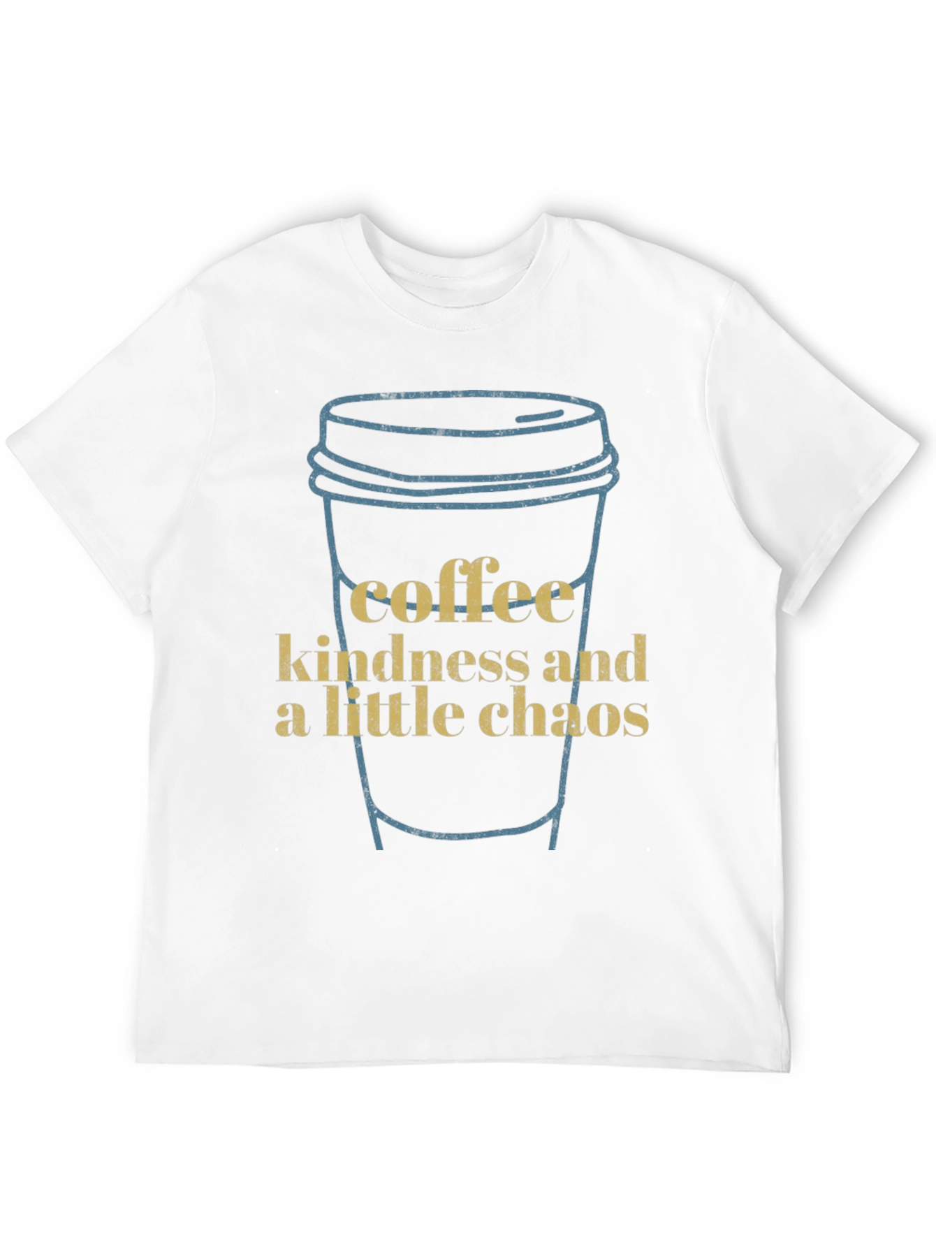Coffee Kindness Chaos Graphic Tee