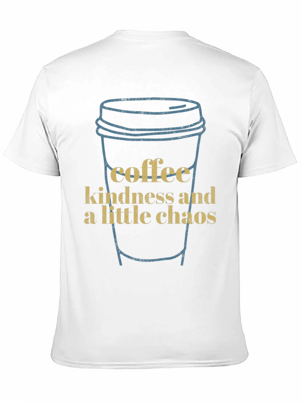 Coffee Kindness Chaos Graphic Tee