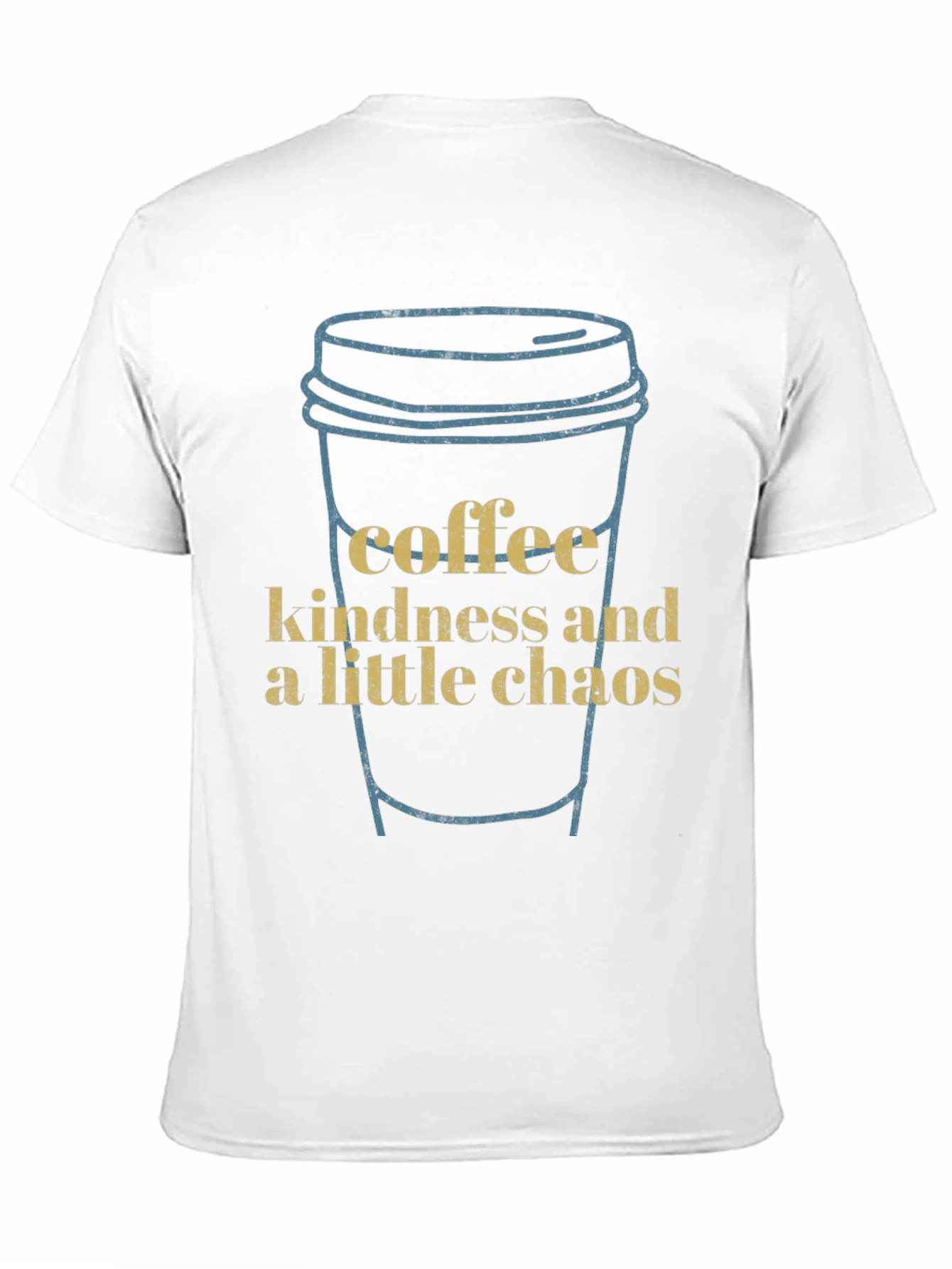 Coffee Kindness Chaos Graphic Tee