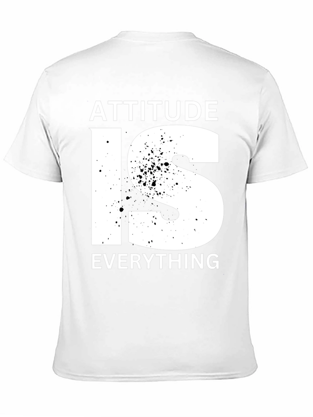Attitude is Everything Graphic Tee - Black