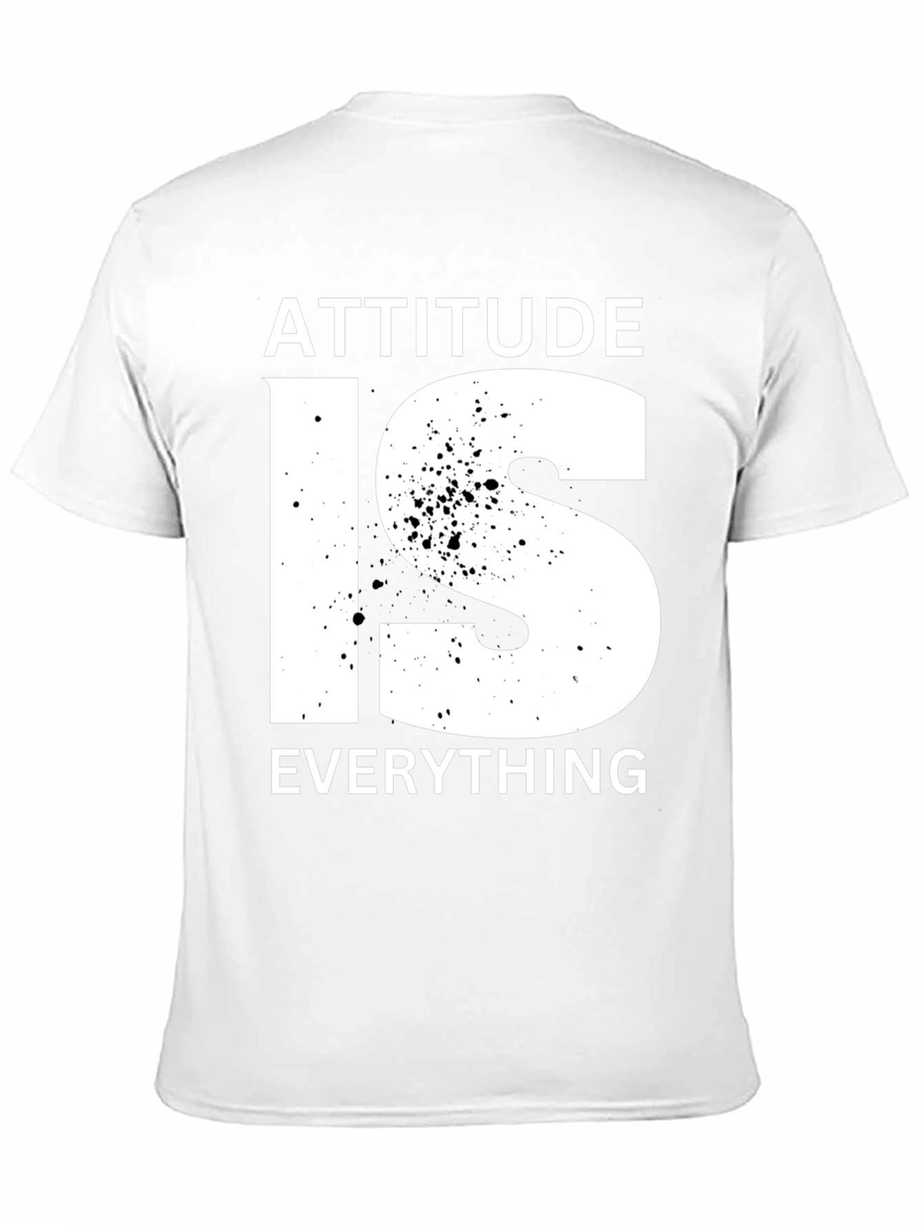 Attitude is Everything Graphic Tee - Black