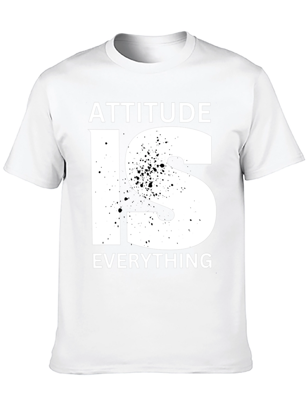 Attitude is Everything Graphic Tee - Black