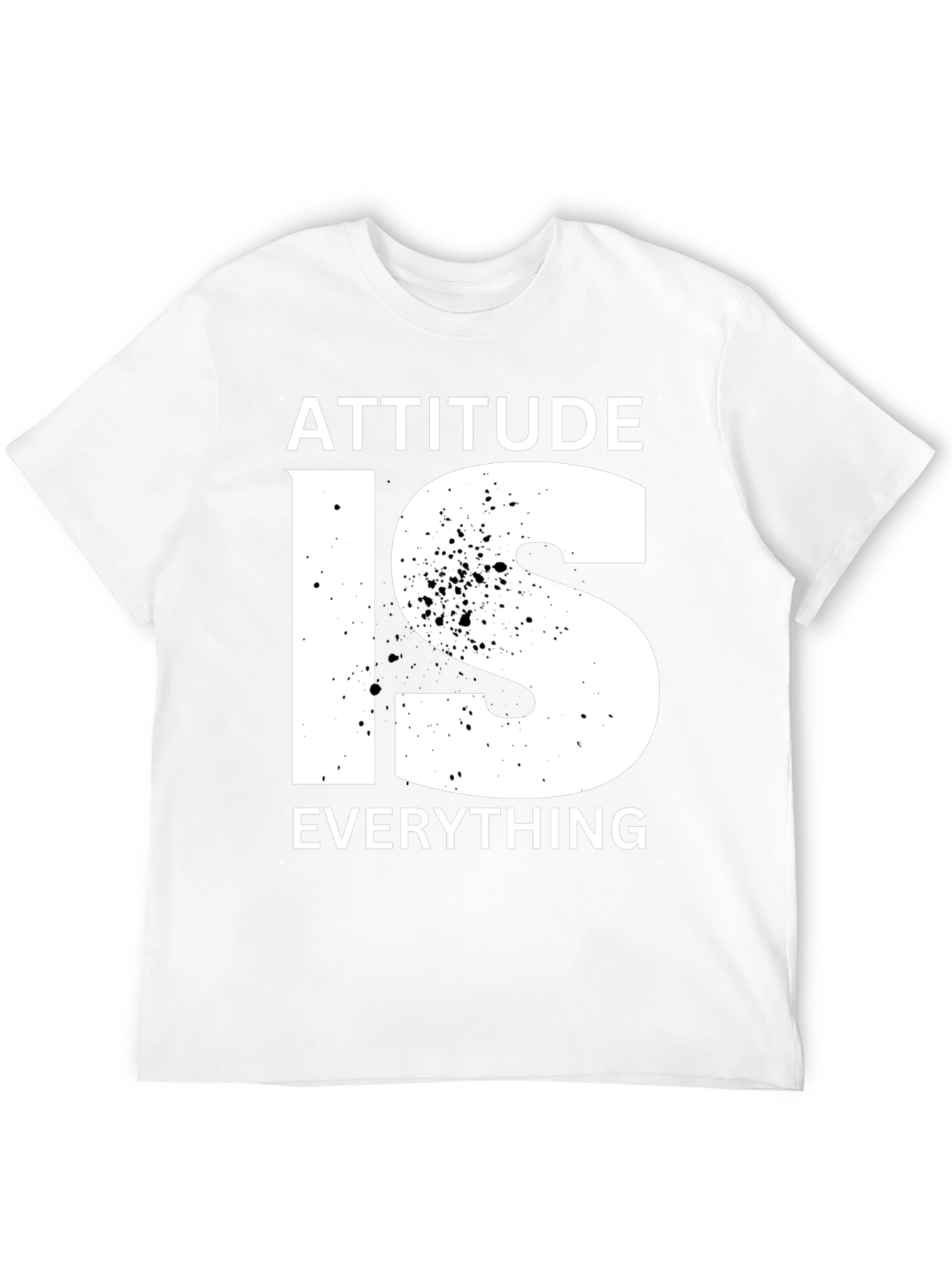 Attitude is Everything Graphic Tee - Black