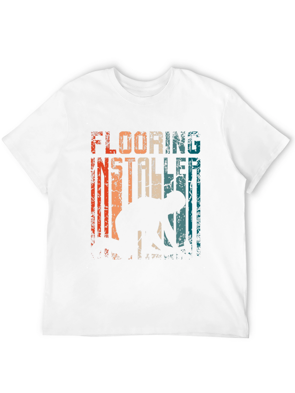 Flooring Installer Retro Graphic Tee