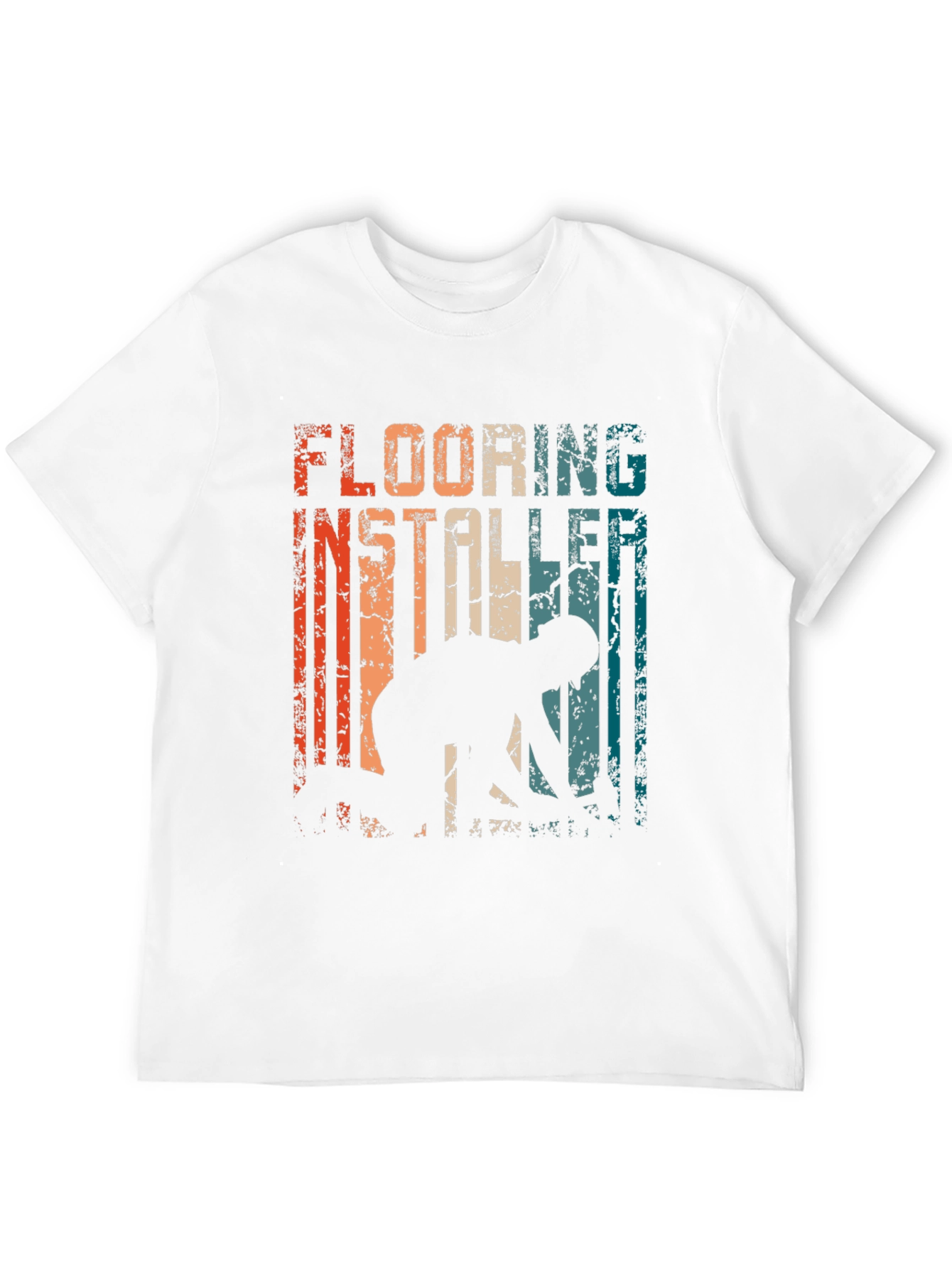 Flooring Installer Retro Graphic Tee