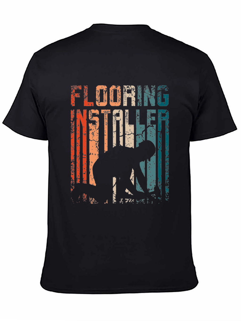 Flooring Installer Retro Graphic Tee