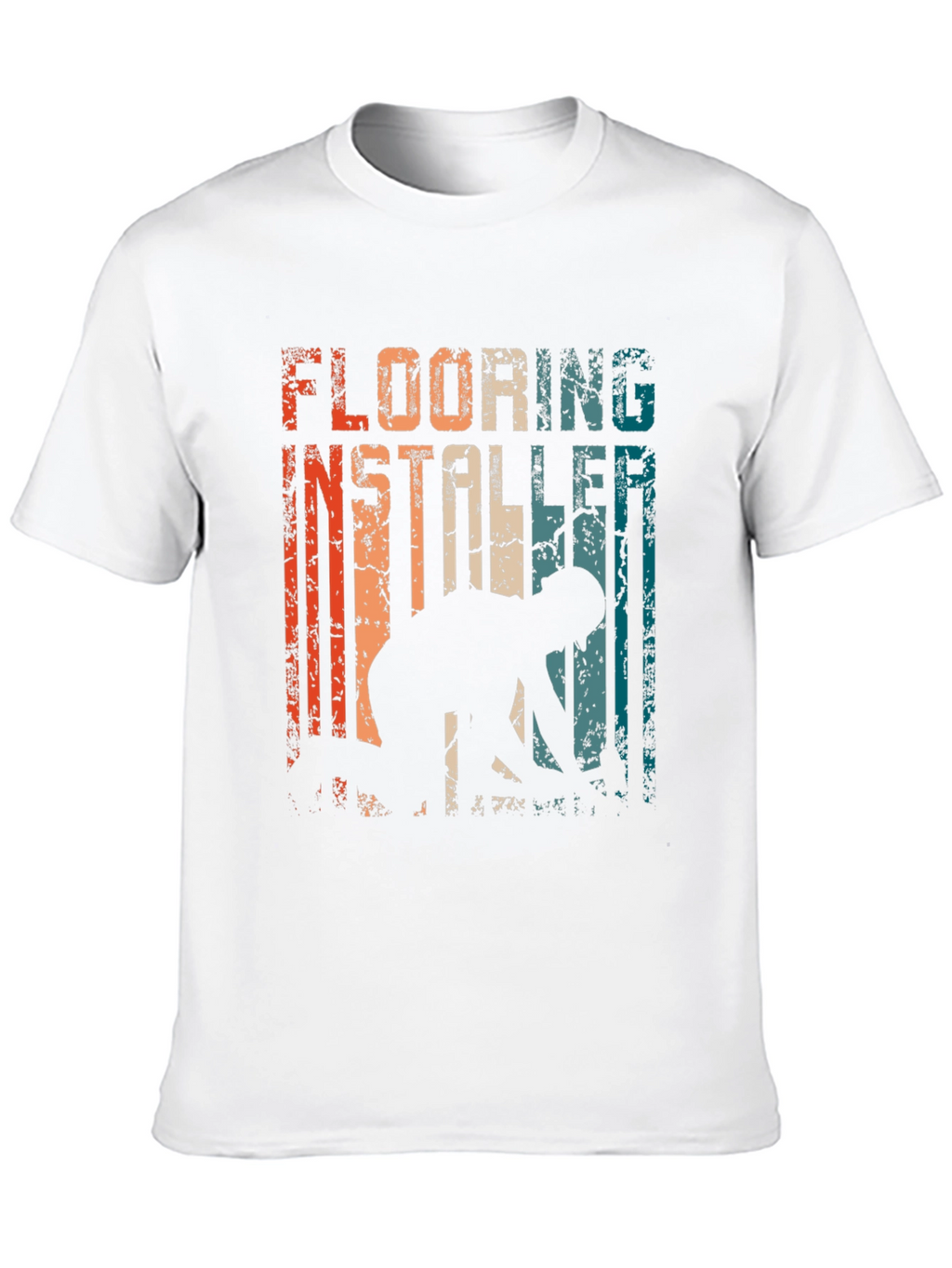 Flooring Installer Retro Graphic Tee