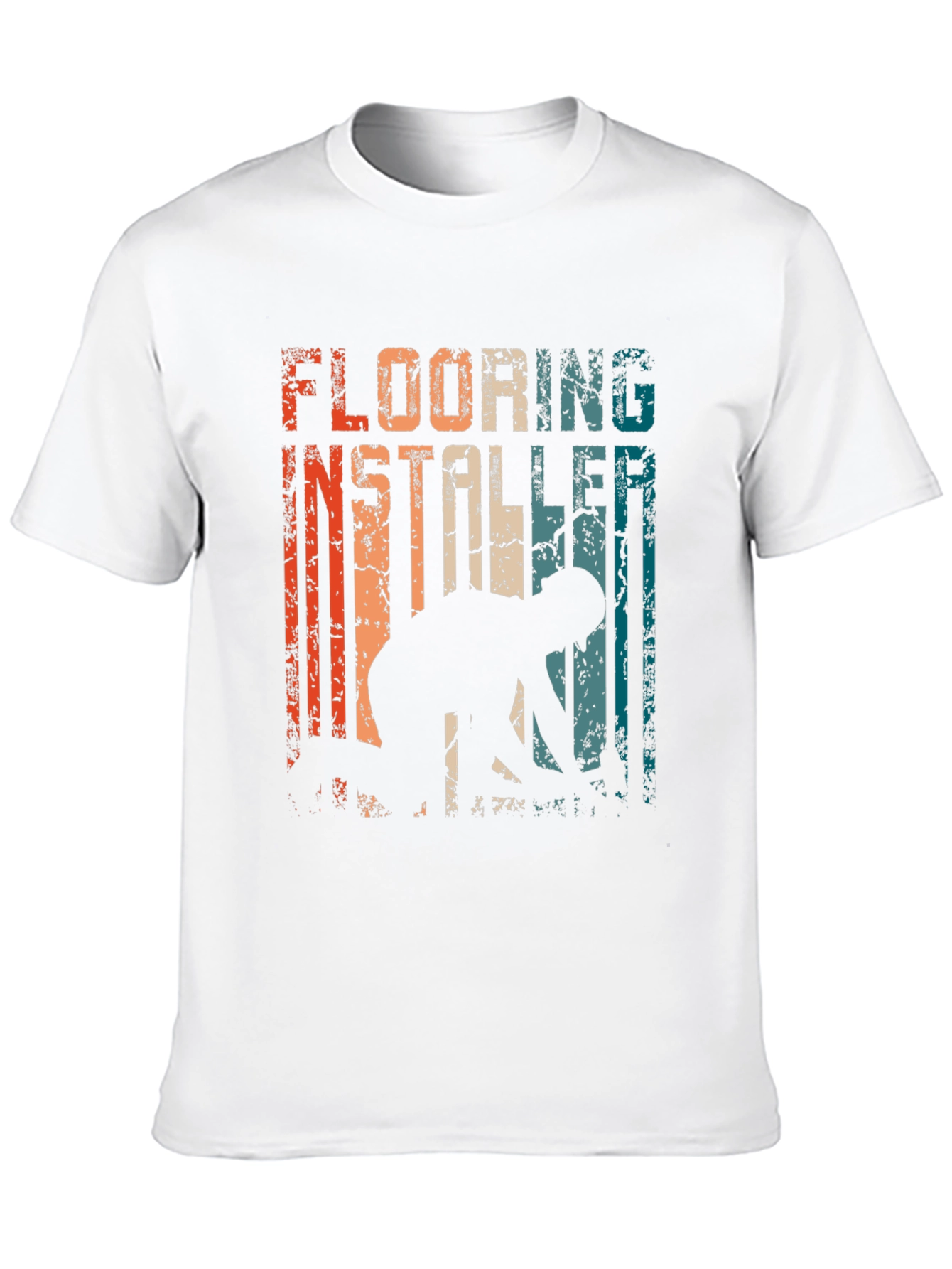 Flooring Installer Retro Graphic Tee