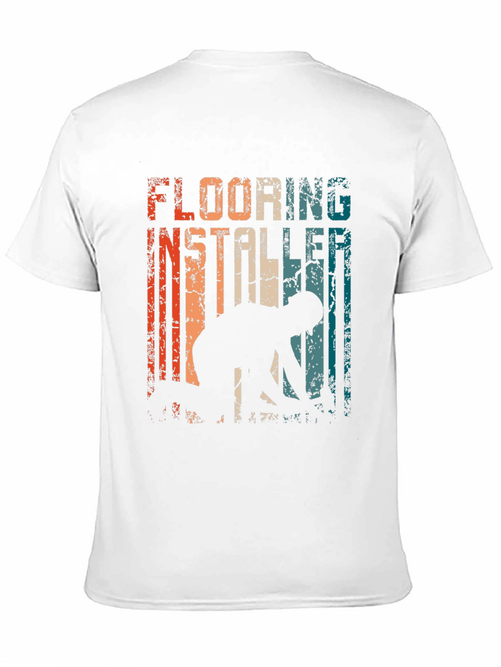 Flooring Installer Retro Graphic Tee