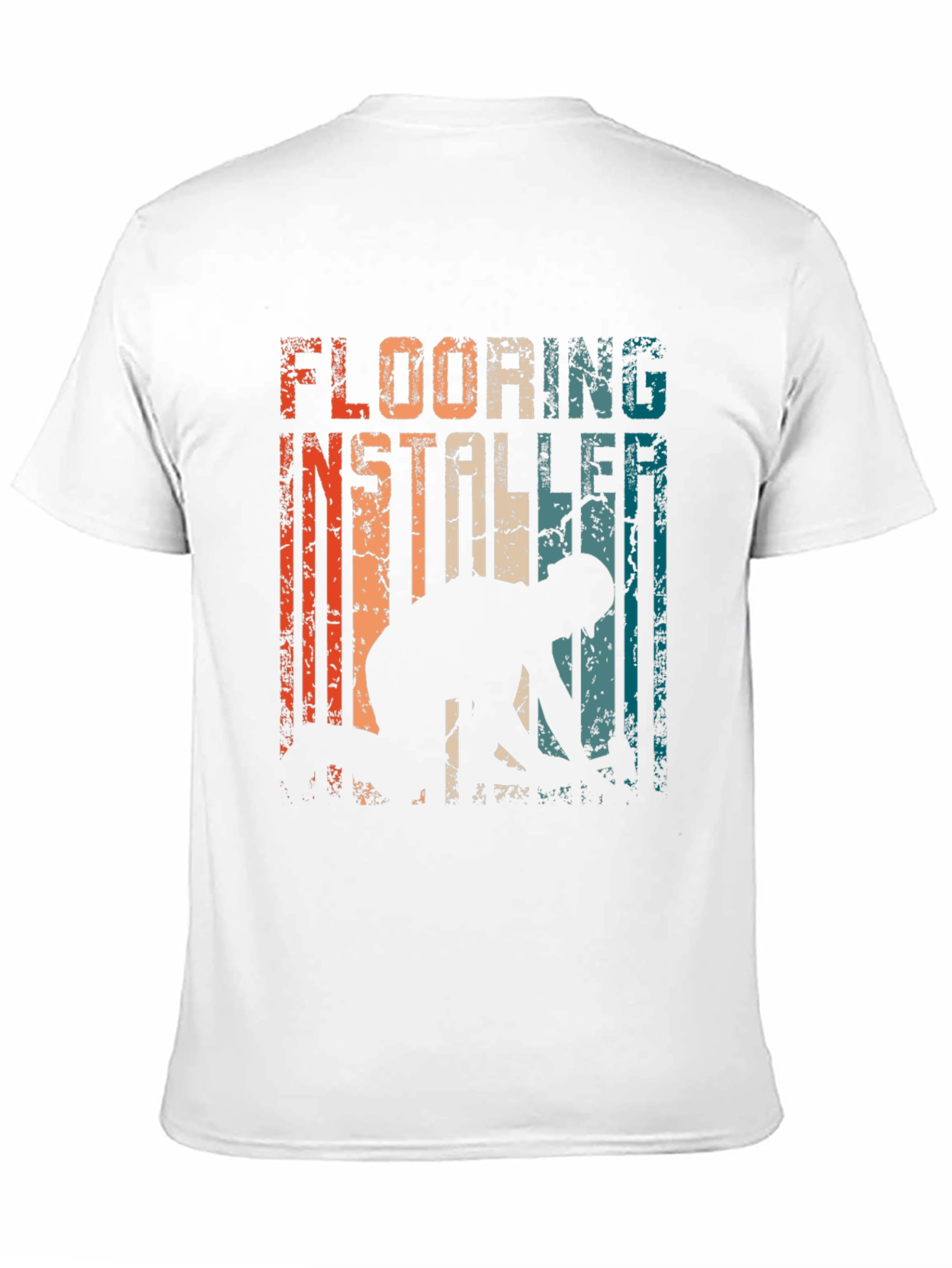 Flooring Installer Retro Graphic Tee
