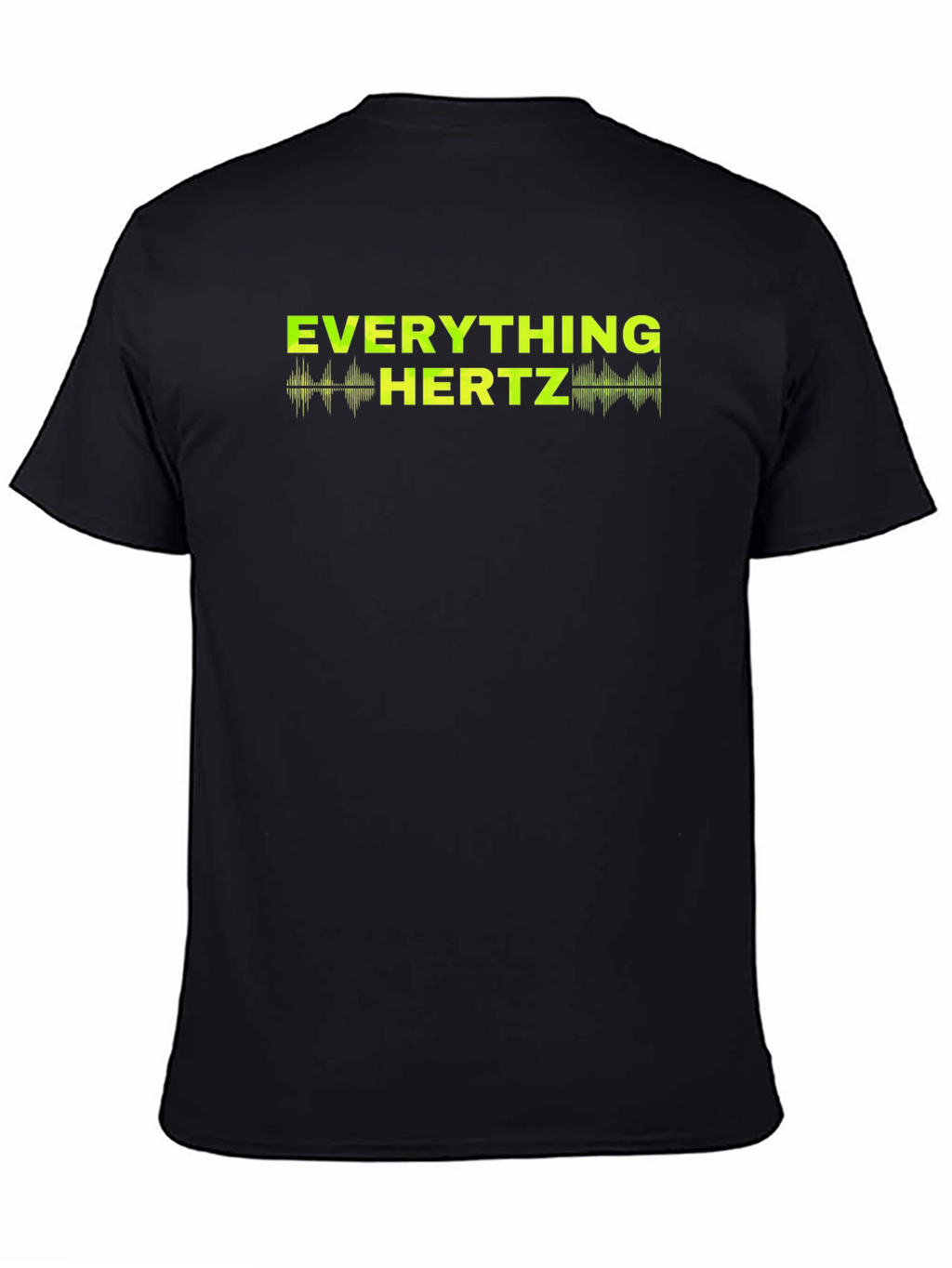 Everything Hertz Graphic T-Shirt - Black