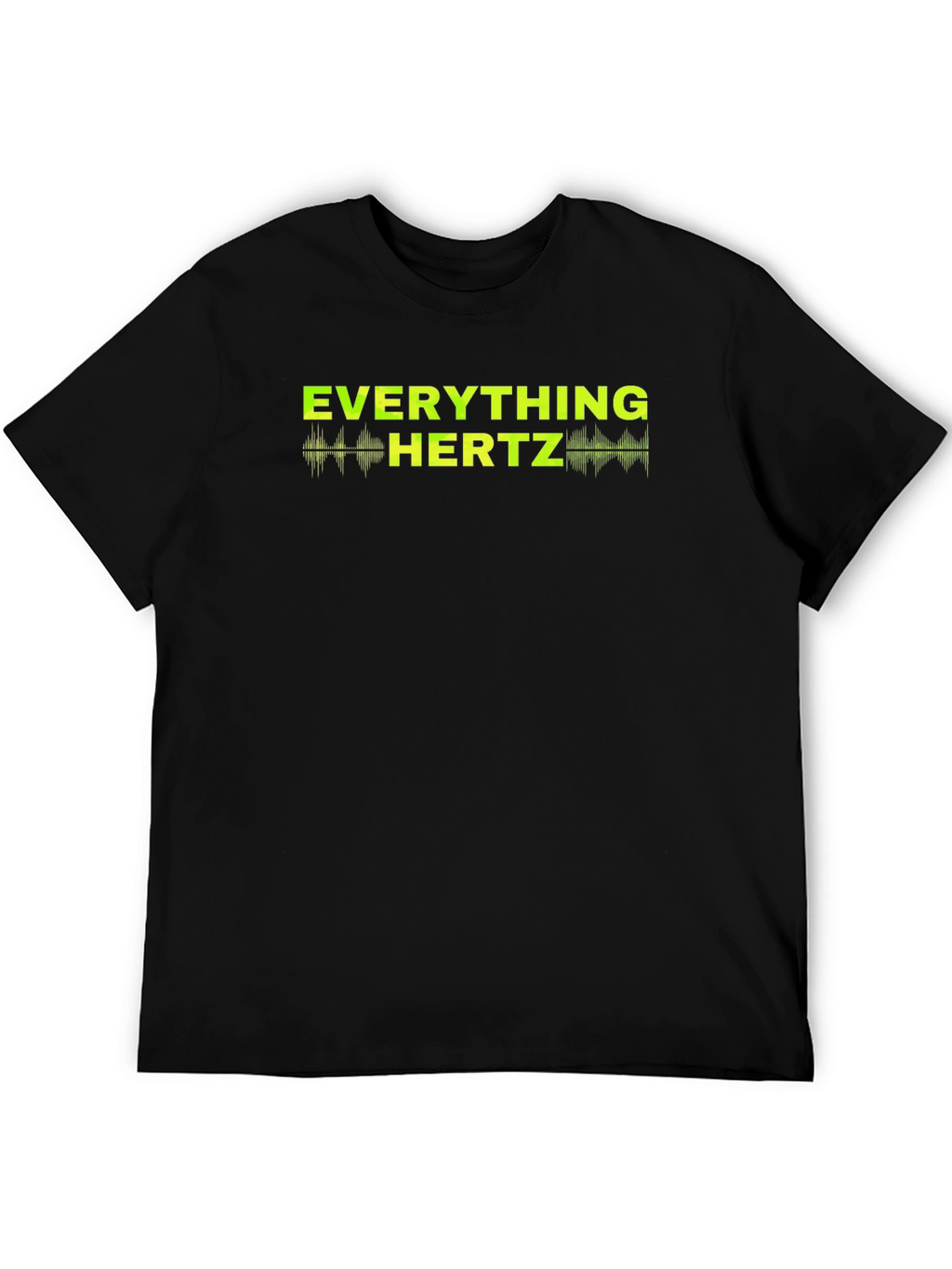 Everything Hertz Graphic T-Shirt - Black