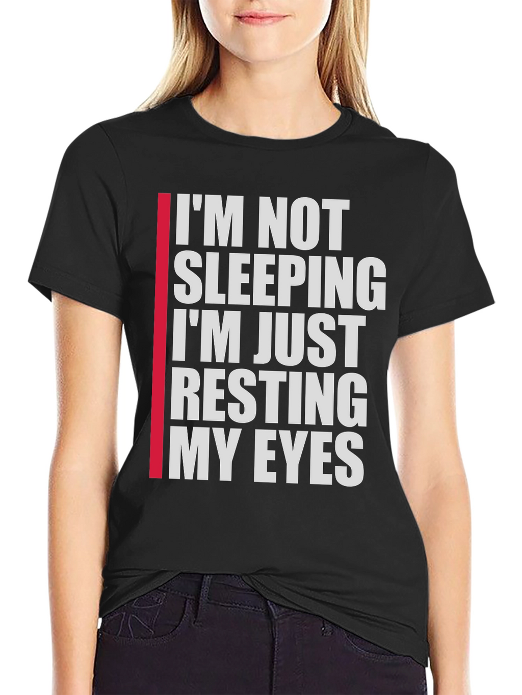 Funny Resting My Eyes Graphic T-Shirt