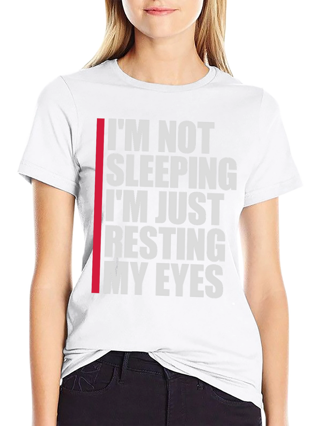 Funny Resting My Eyes Graphic T-Shirt